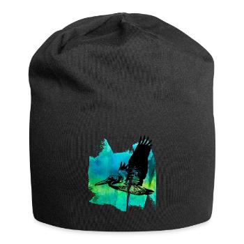 Pelikan Pelikane pelikan Wasservogel T Shirt - Jersey-Beanie - Schwarz - Vorne