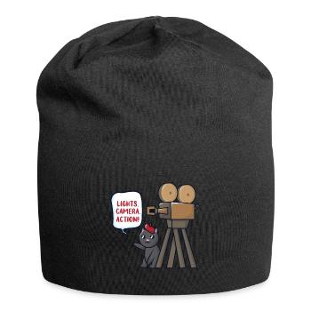 Regisseur, Kameramann, Filmemacher, Filme - Jersey-Beanie - Schwarz - Vorne