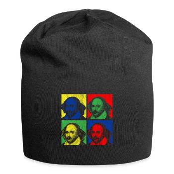 POP ART SHAKESPEARE - Jersey Beanie - black - Front
