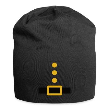 Dwarf Costume Disguise Christmas Halloween - Jersey Beanie - black - Front