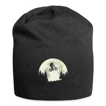 Fahrrad Fahren Fahrradtour - Jersey-Beanie - Schwarz - Vorne