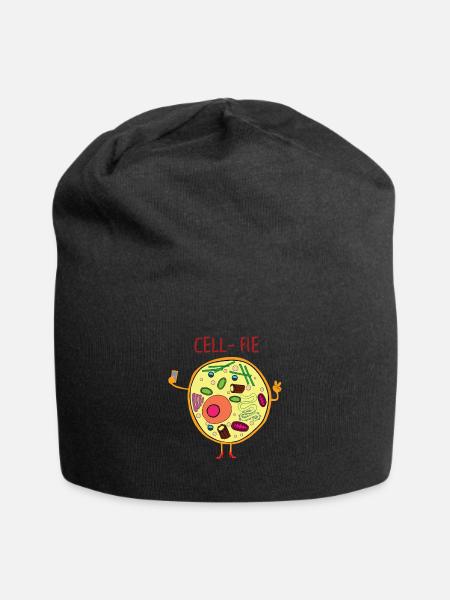 Cell-Fie - Bonnet en jersey - noir