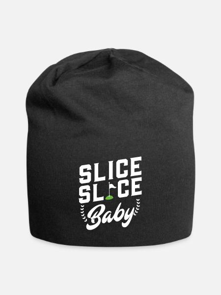 Slice slice baby - Jersey-Beanie - Schwarz