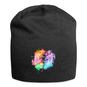 Koi - Jersey-Beanie - Schwarz - Vorne