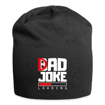 Böse Witze Sprüche Vater Joke Loading Geschenk - Jersey-Beanie - Schwarz - Vorne