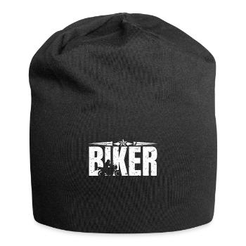 Biker - Jersey Beanie - black - Front