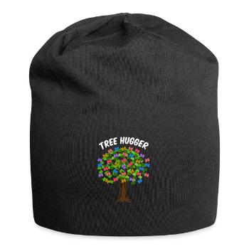 le Hugger - Bonnet en jersey - noir - Devant