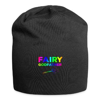 Feenhafter Pate - Jersey-Beanie - Schwarz - Vorne