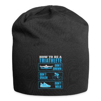 Triathlon - Jersey Beanie - black - Front