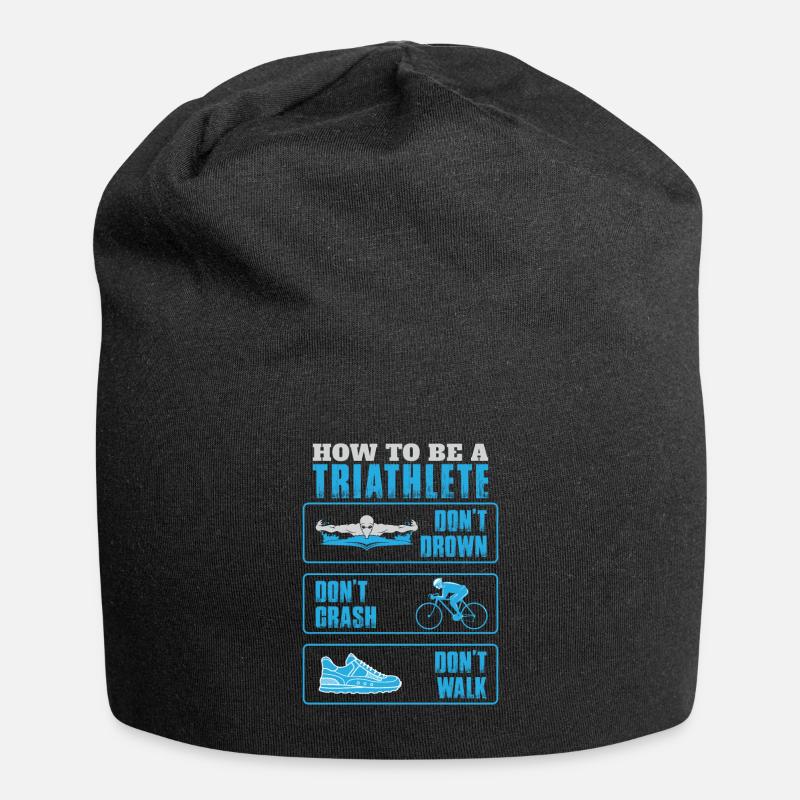 Triathlon - Jersey Beanie - black