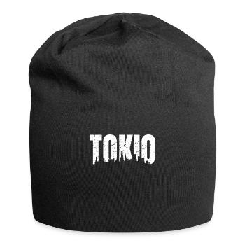 Tokio - Jersey-Beanie - Schwarz - Vorne