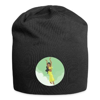 Oriental belly dance - Jersey Beanie - black - Front