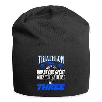 Triathlon sports - Jersey Beanie - black - Front