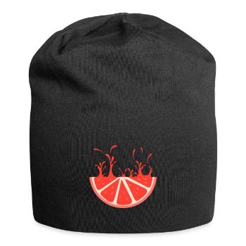 Grapefruit's Gift Oranges Bitter Round - Jersey Beanie - black - Front