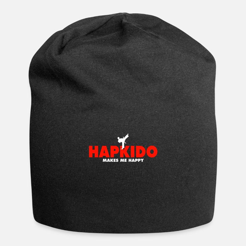 Hapkido T-shirt - Bonnet en jersey - noir