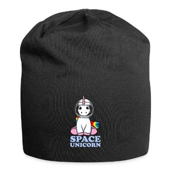 Astronaut Unicorn Space Space Unicorn Gift - Bonnet en jersey - noir - Devant