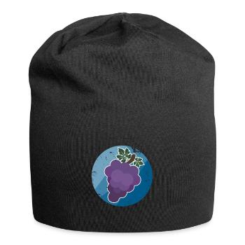 Cadeau raisins noel enfants - Bonnet en jersey - noir - Devant