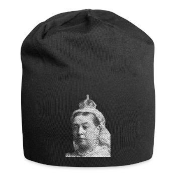 Koenigin Victoria - Jersey-Beanie - Schwarz - Vorne