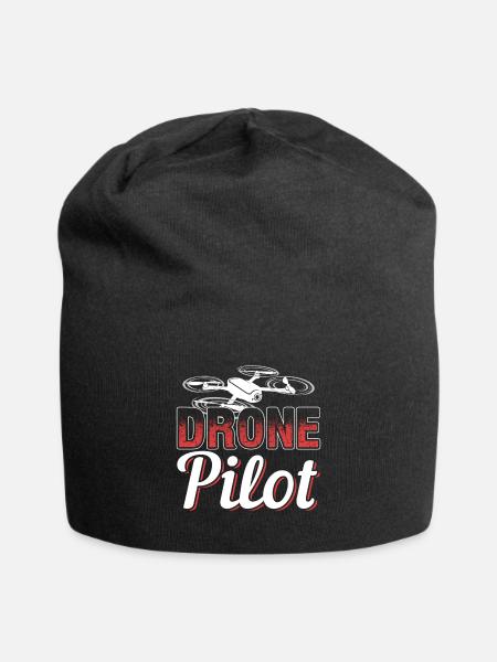 Drone Pilot - Jersey-Beanie - Schwarz