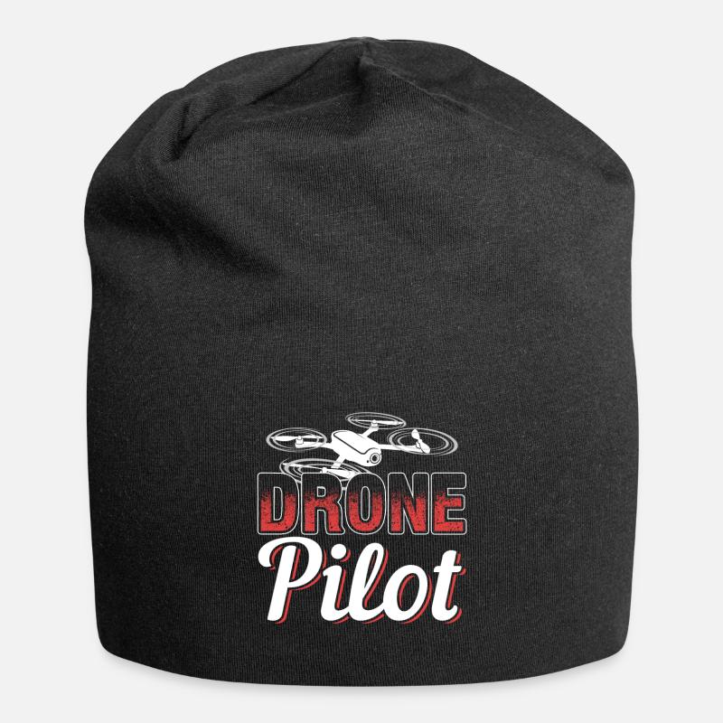 Drone pilot - Jersey Beanie - black