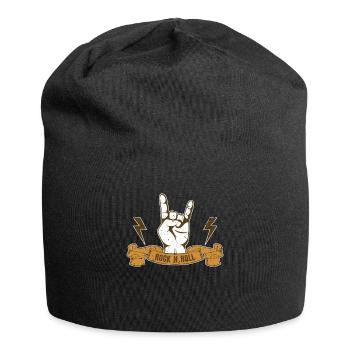 Rock and Roll - Jersey-Beanie - Schwarz - Vorne