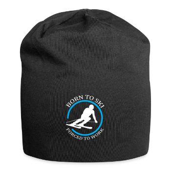 ski - Bonnet en jersey - noir - Devant