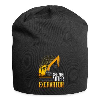 Bagger - Jersey-Beanie - Schwarz - Vorne