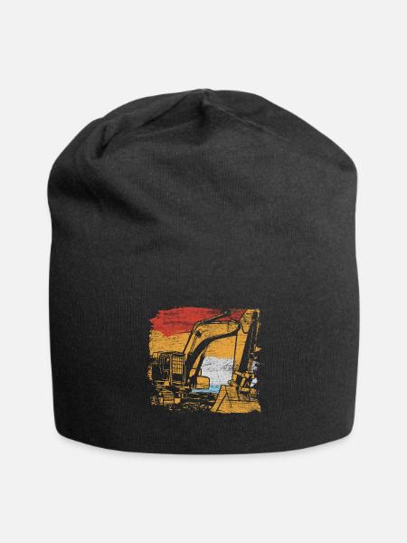pelleteuse - Bonnet en jersey - noir