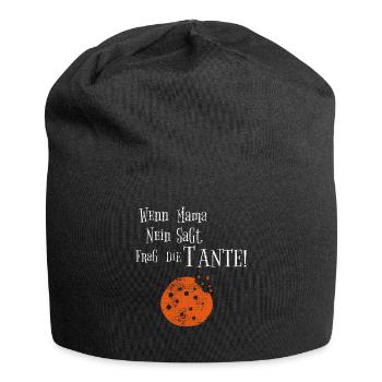 Tante Mama Baby Suess - Jersey-Beanie - Schwarz - Vorne