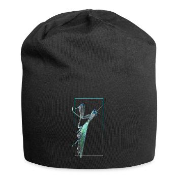 Mante religieuse Photographie négative - Bonnet en jersey - noir - Devant