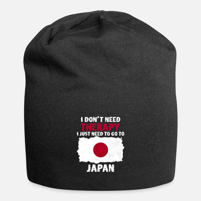 Japan - Jersey Beanie - black