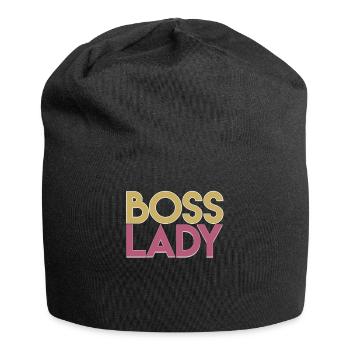Patronne - Bonnet en jersey - noir - Devant