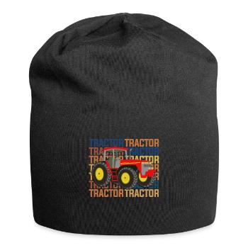 tractor - Jersey Beanie - black - Front