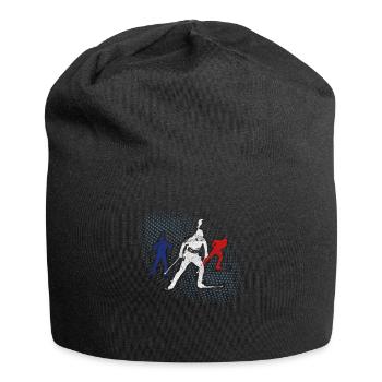J'adore le cadeau d'hiver de tir tireur d'élite - Bonnet en jersey - noir - Devant