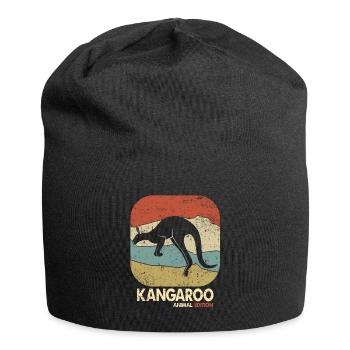 kangaroo - Jersey Beanie - black - Front