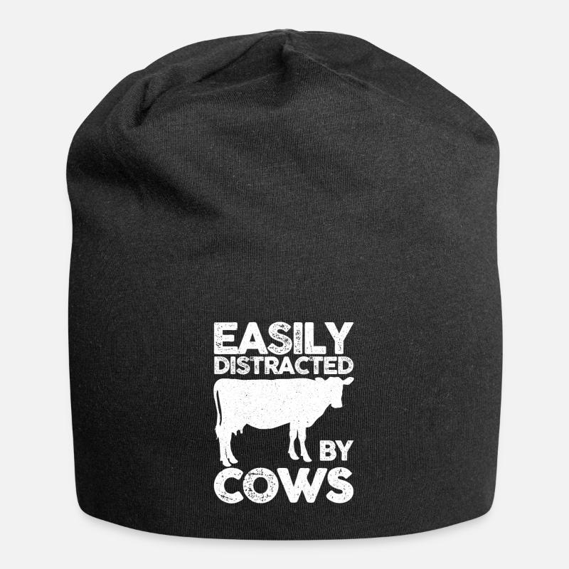 Cow - Jersey Beanie - black