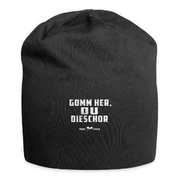 Viens ici Tiger - Gomm Her DU Dieschor - Saxon - Bonnet en jersey - noir - Devant