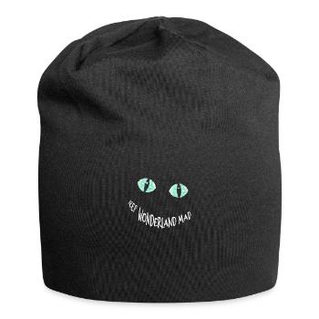 Gardez le pays des merveilles fou - Alice - Bonnet en jersey - noir - Devant