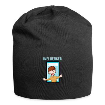Youtuber and Influencer T-Shirt Gift Idea - Jersey Beanie - black - Front
