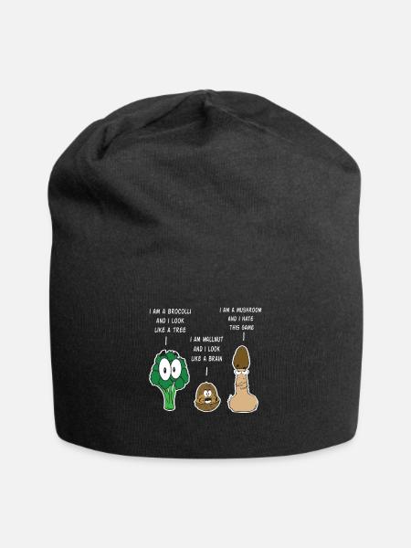 Awesome & Trendy Tshirt Designs Vergleichsspiel - Jersey-Beanie - Schwarz