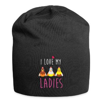 I Love My Ladies - Jersey-Beanie - Schwarz - Vorne