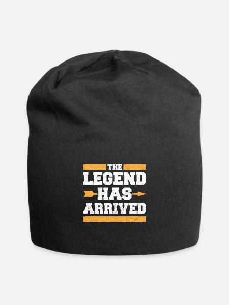 The Legend - Jersey Beanie - black