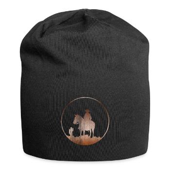 cowboy - Jersey Beanie - black - Front