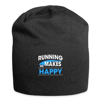 RUNNING - Bonnet en jersey - noir - Devant