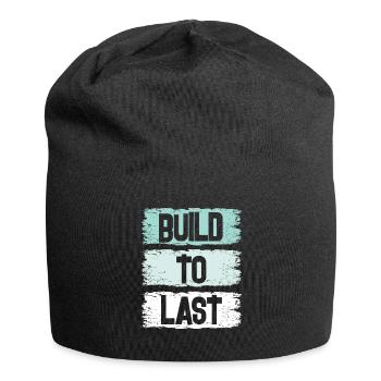 Build To Last - Jersey-Beanie - Schwarz - Vorne