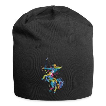 ZODIAC SIGN SAGITTARIUS Birthday Gift Zodiac - Jersey Beanie - black - Front