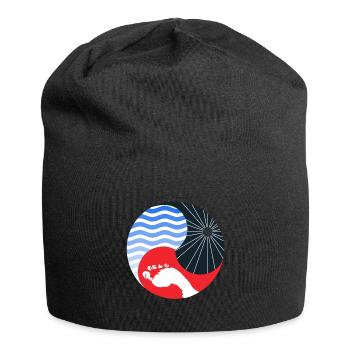 Triathlon - Jersey-Beanie - Schwarz - Vorne