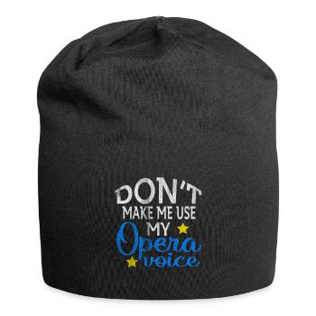 Voix de l’opéra - Bonnet en jersey - noir - Devant