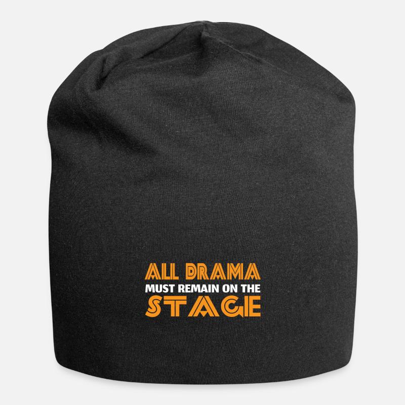 Drama stage - Jersey Beanie - black