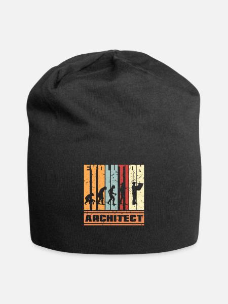 Evolution Architecture - Bonnet en jersey - noir